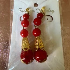 Oriental-style earrings